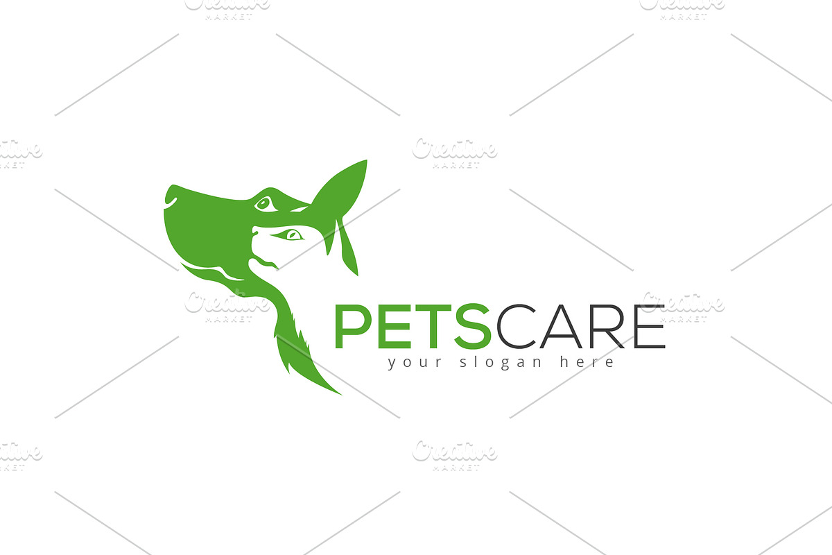 Pets Care Logo Template, a Branding & Logo Template by What a Story (Photo 2 of 5)