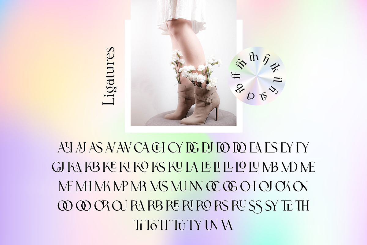 Nissma - Modern Ligature Serif, a Serif Font by BrandSemut (Photo 12 of 12)