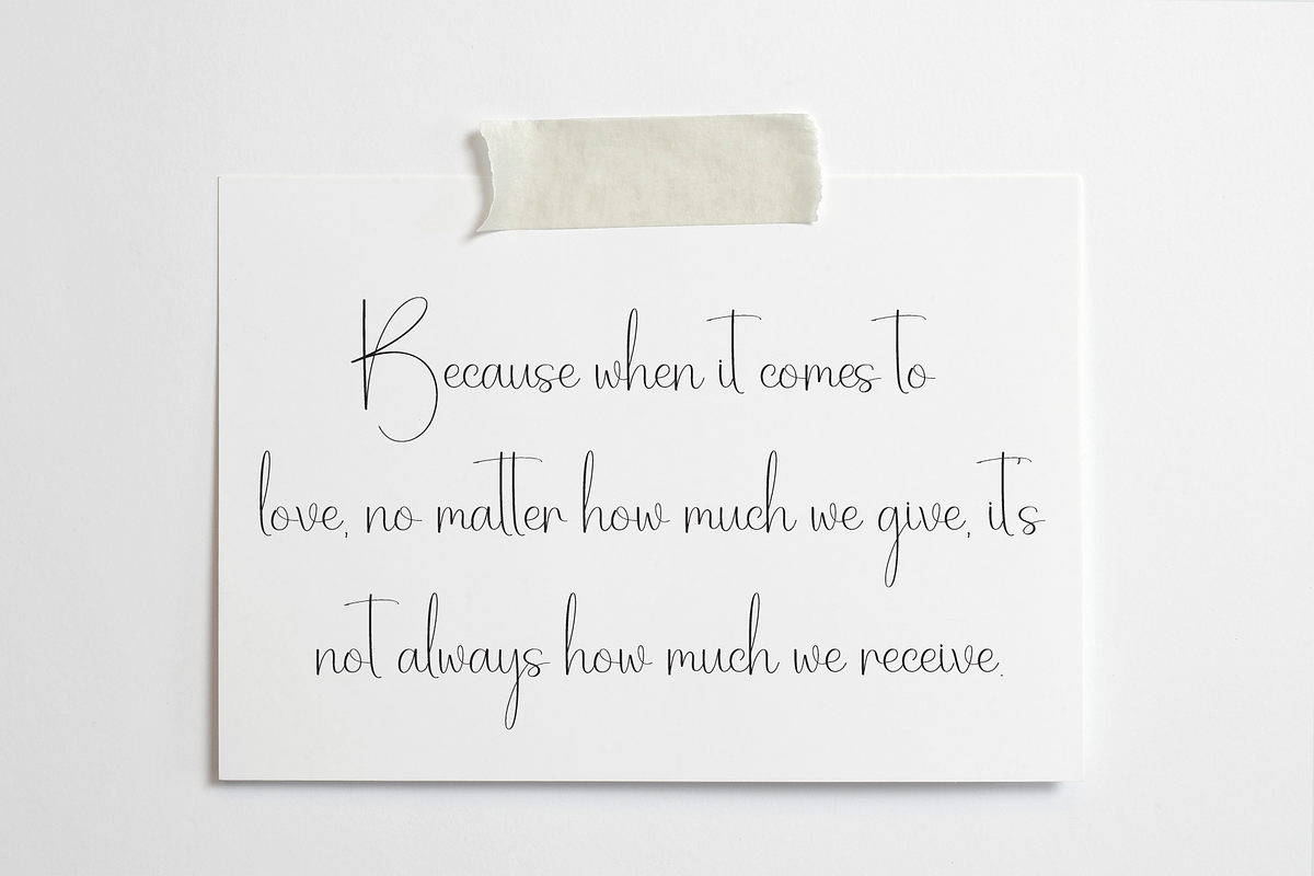 Elegant | Script Font, a Handwritten Font by Scratchones (Photo 3 of 9)