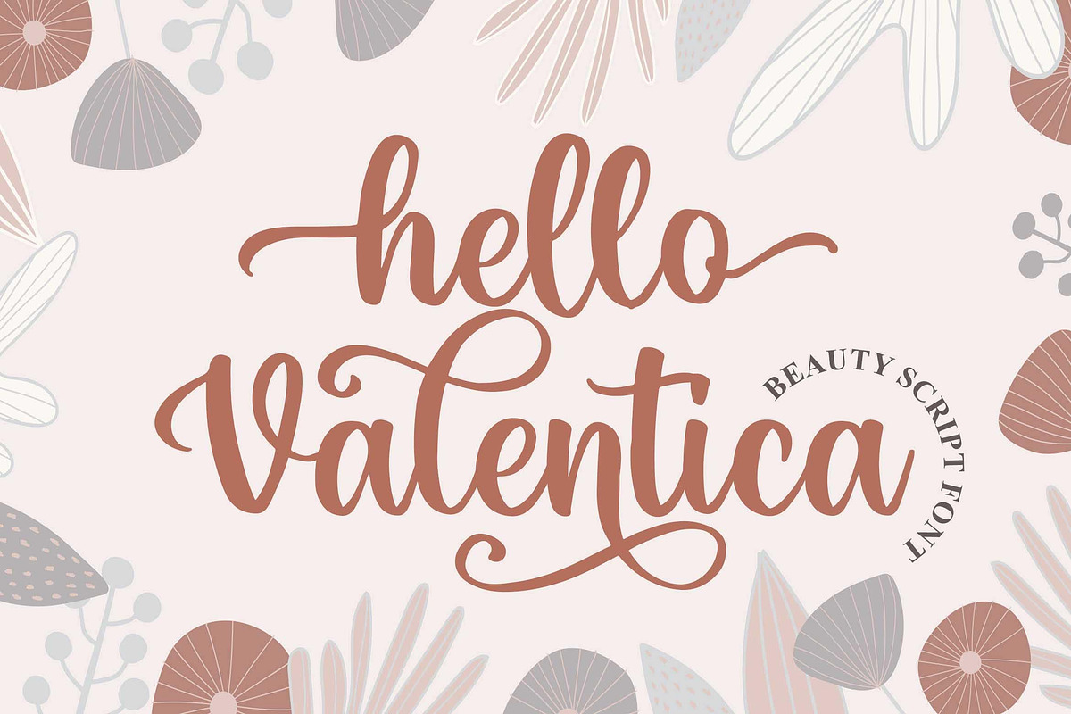 Hello Valentica, a Script Font by Blankids Studio (Photo 1 of 8)