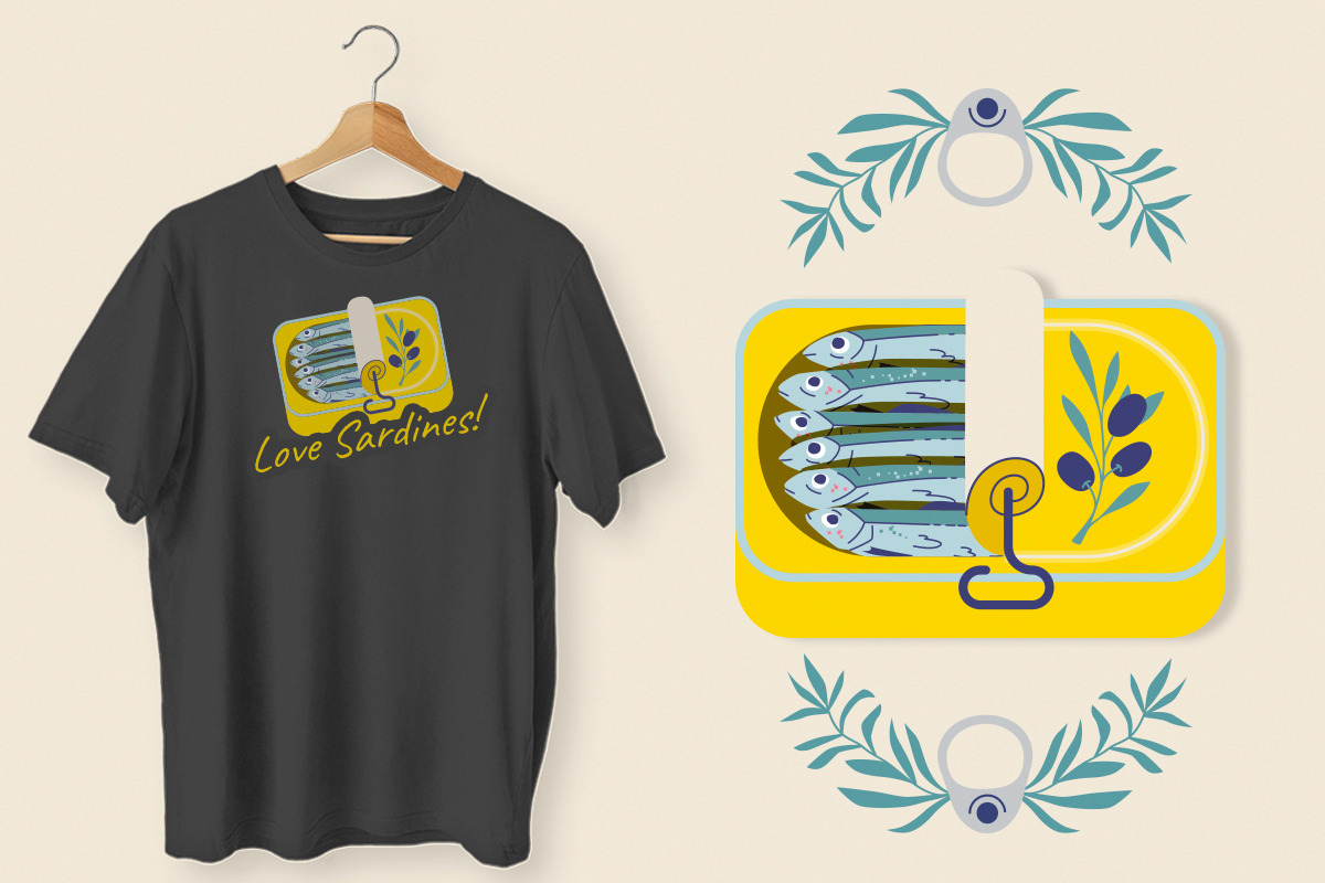 Sardine Cans Vector Graphics, a Graphic by svetlana.belaia (Photo 8 of 11)