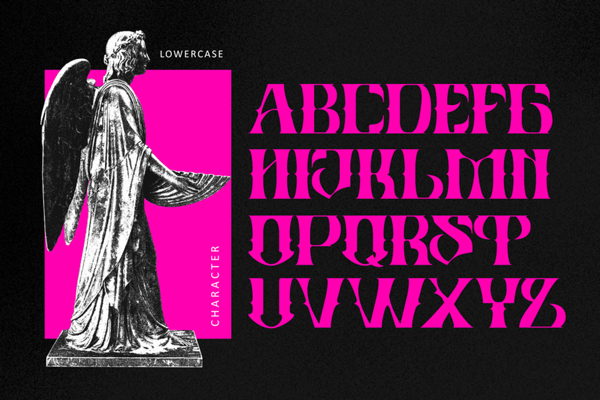 Blackletter Logo Font - Zulta Music, a Blackletter Font by Illushvara Design (Photo 4 of 10)