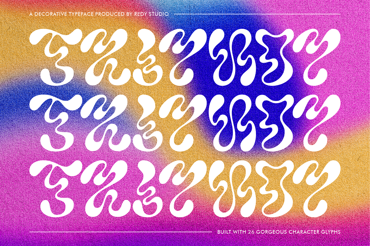 TRIPHOP, a Symbol Font by RedyStudio (Photo 1 of 10)