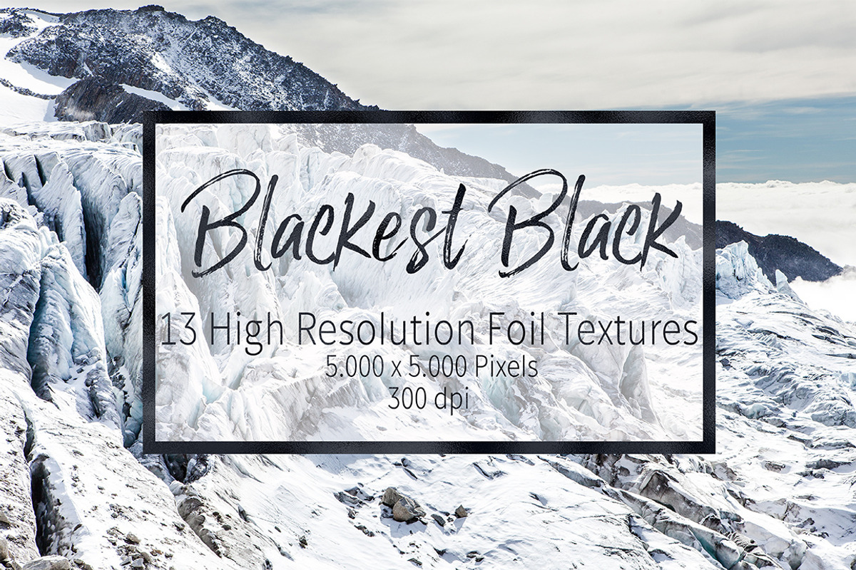 Black Foil Textures, a Texture Graphic by U + Me Studio (Photo 1 of 5)