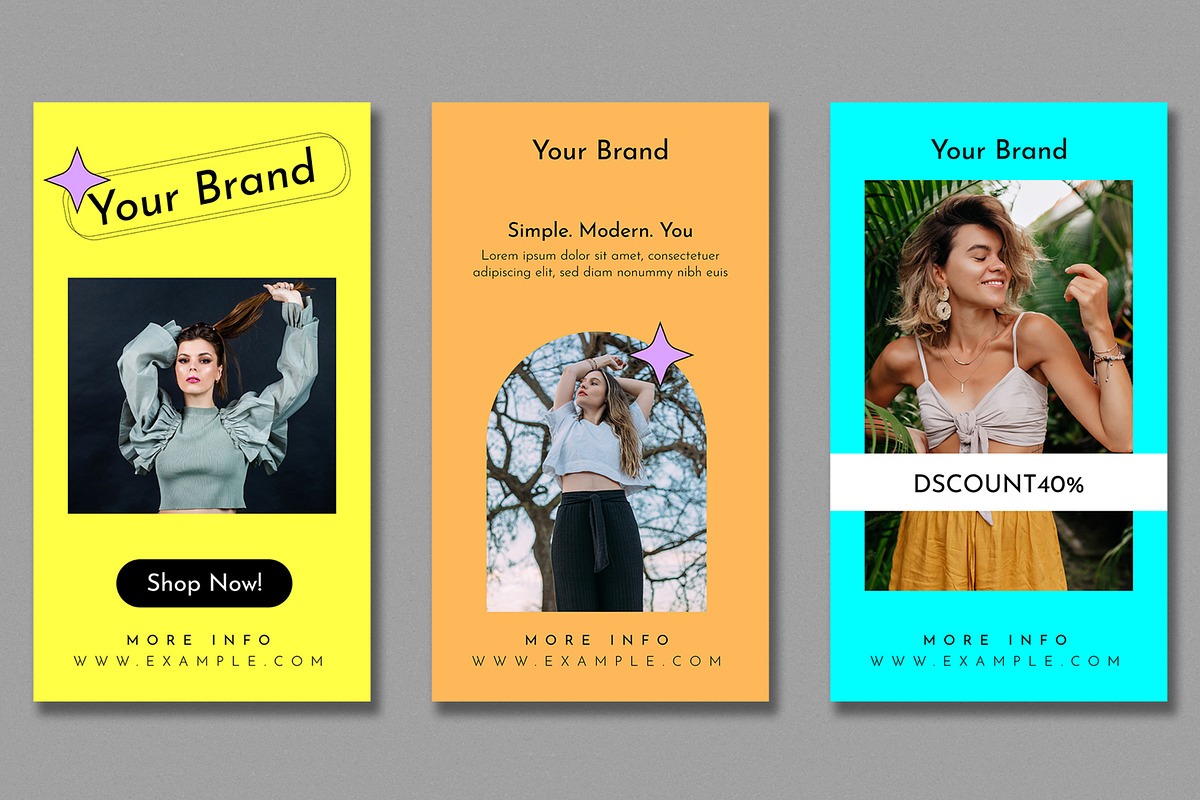 Minimal Social Media Story, an UI Kit Template by ContestDesign (Photo 1 of 4)