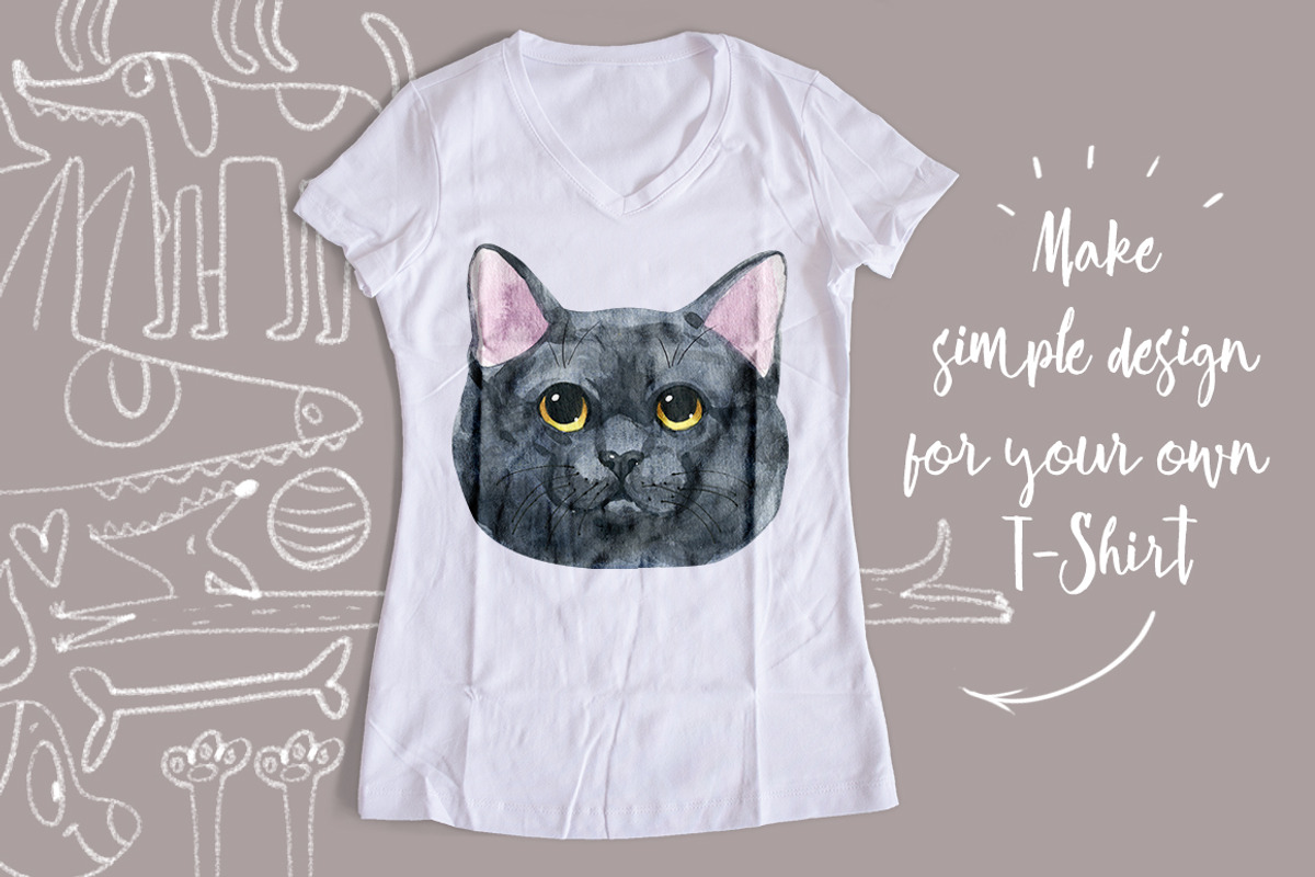 Breeds of cats - watercolor. Part 1, an Animal Illustration by KatBranchArt (Photo 3 of 5)