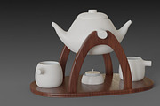 Teapot warmer set, a 3D by NojskaAksjon (Thumbnail 1 of 12)