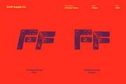 CS Belper Stamp, a Sans Serif Font by Craft Supply Co. (Thumbnail 3 of 8)