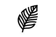 Minimal Abstract Leaves Line Art, an Illustration by musafir_fashion (Thumbnail 2 of 11)