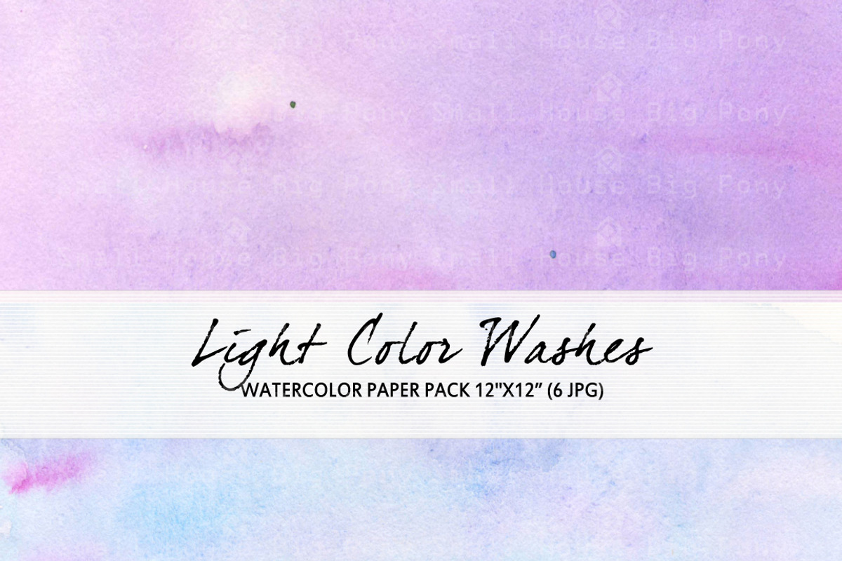 Light Color Washes- Texture Paper, a Texture Illustration by ...