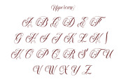 Fearless | Tattoo Font, a Script Font by Muntab_Art (Thumbnail 6 of 9)