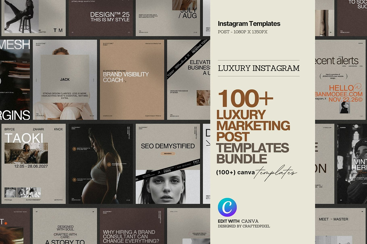 Social Media Kit For Marketing, a Social Media Template by Crafted Pixel (Photo 1 of 9)