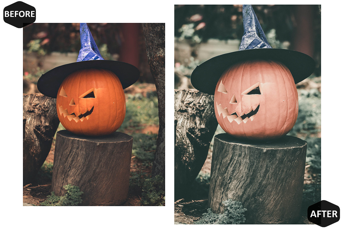 12 Sweet And Scary Lightroom Presets, a Preset Add-On by Hue Palettte Studio (Photo 9 of 9)
