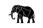 Elephant Vector Elements Bundle, an Animal Illustration by balal (Thumbnail 7 of 17)