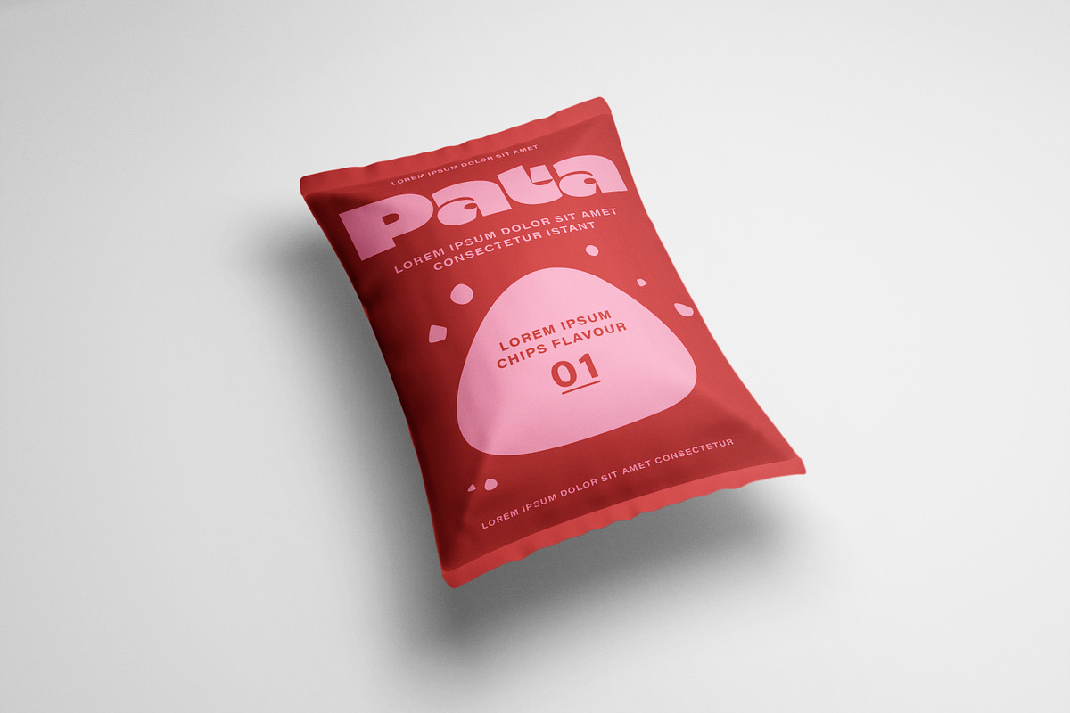 Snack / Chips Packaging Mockup, a Packaging Mockup by Catkie - Digital Art (Photo 7 of 8)