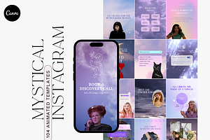 Mystical Instagram Astrology Canva