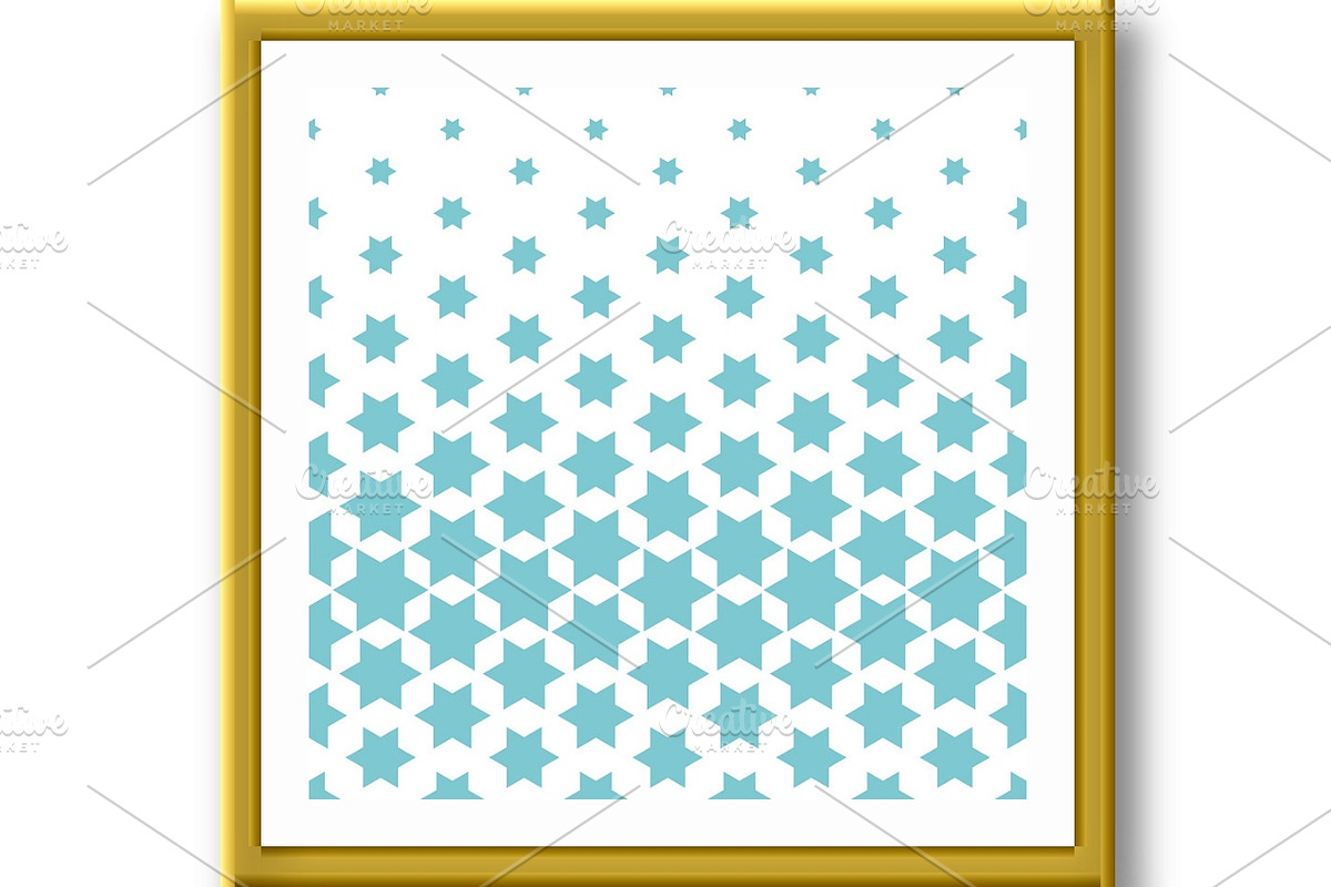 Abstract geometric pattern with, a Pattern Graphic by RODINA (Photo 2 of 3)