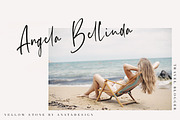 Sale 20% // Yellow Stone, a Script Font by Anatadesign (Thumbnail 3 of 14)