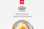 VVDS Realistic Gouache Studio, a Brush Add-On by Vintage Voyage Supply (Thumbnail 9 of 10)