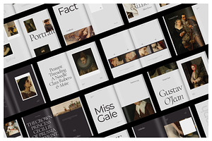 SCHONFELD Creative Portfolio, a Magazine Template by Arif Tri Ananta