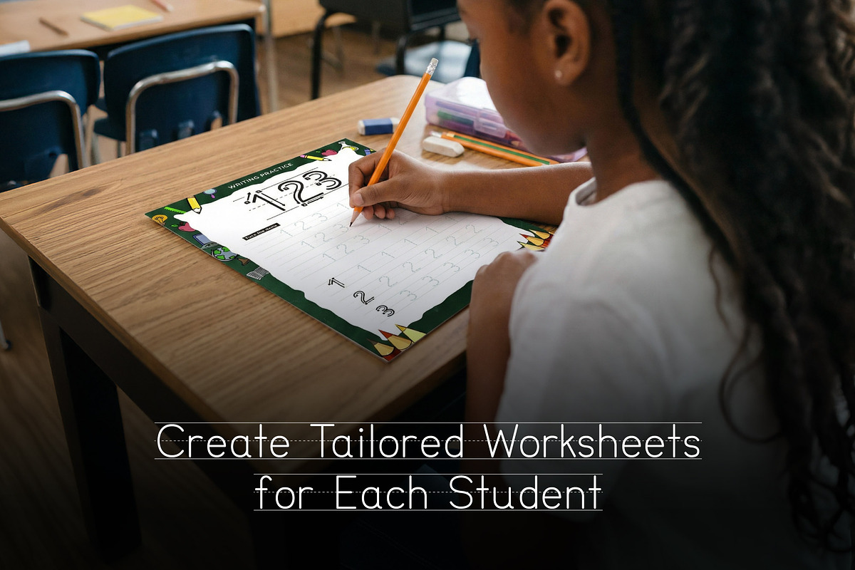 Little Writer - Learn to Write Font, a Handwritten Font by Parker Creative (Photo 2 of 8)