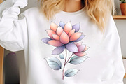 Whimsical Spring Flowers Clipart, an Illustration by GatewayDesign (Thumbnail 2 of 6)