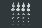 Nature Forest - Animation Asset, an Environmental 3D Model by Polydactyl (Thumbnail 4 of 36)