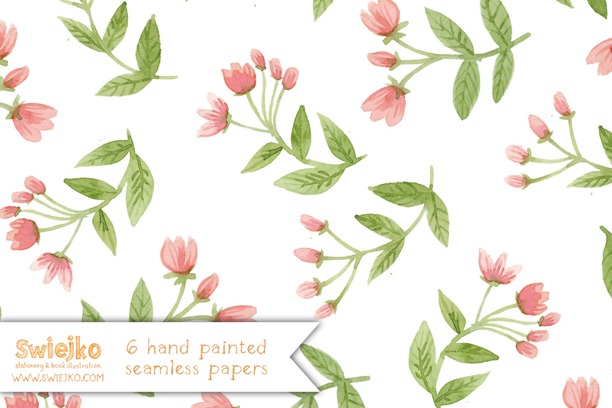 Watercolor Paper, Seamless, an Illustration by swiejko (Photo 2 of 5)