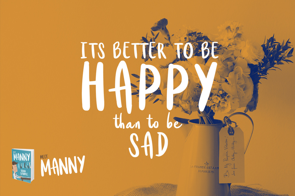 Meet Manny Typeface preview 5