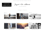Fashion WordPress Theme, a WordPress Template by BD Web Studio (Thumbnail 3 of 6)