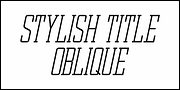 Stylish Title JNL, a Slab Serif Font by Jeff Levine Fonts (Thumbnail 4 of 5)