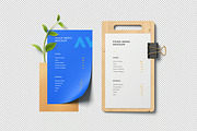 Menu Mockup, an Advertising Mockup by zpackcreative (Thumbnail 4 of 4)