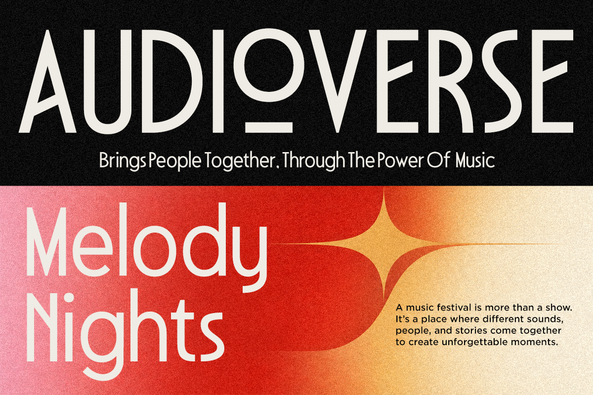 Gaornes - Art Deco Sans Serif Font, a Sans Serif Font by RagamKata (Photo 5 of 11)