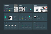 Light & Dark  Business Plan Template, a Presentation Template by evgenystudio (Thumbnail 10 of 11)