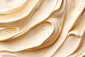 Ice cream texture close up showing intricate patterns, ideal as, a Photo by Dvoevnore photos