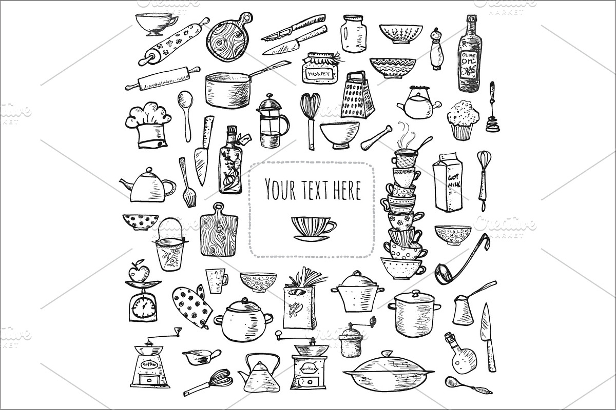 Kitchen doodles, a Food Illustration by Elina_Li (Photo 6 of 17)