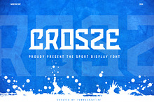 Crosze - Sport Display Font