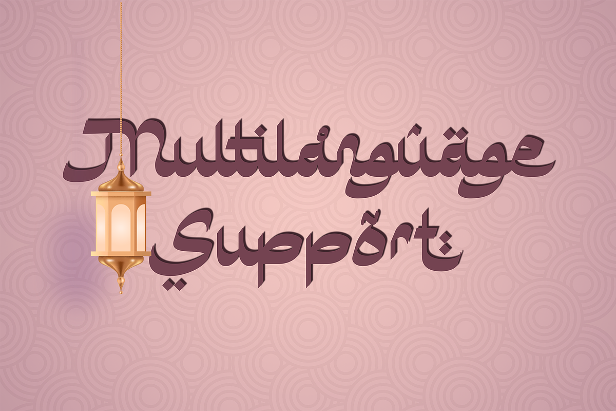 Marhaban Ramadhan, a Font by Omotu Studio (Photo 13 of 14)