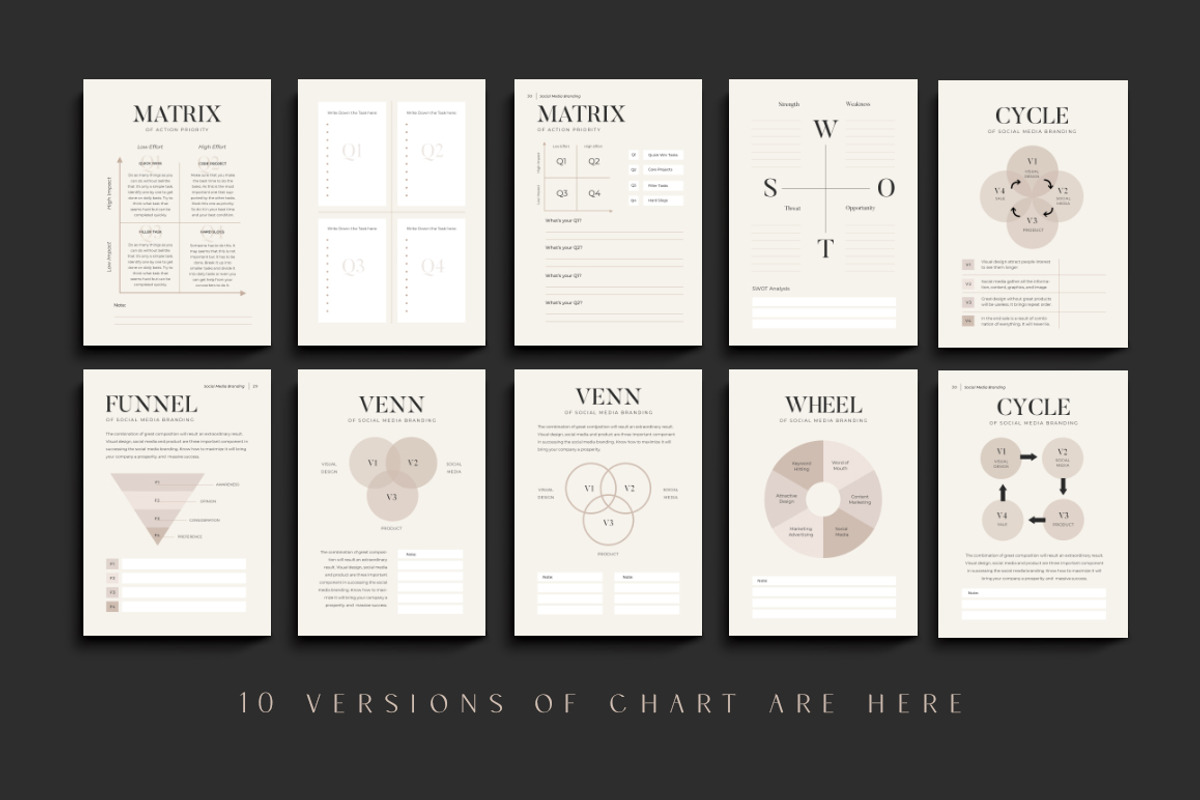6 in 1 Bundle Coach Creator CANVA PS, a Magazine Template by Eviory (Photo 14 of 106)