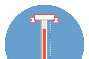 Thermometer icon.