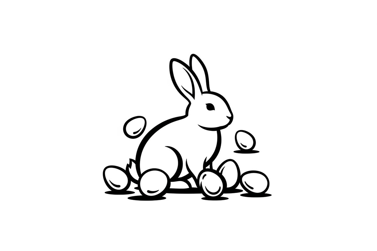 Happy Easter Bunny Vector Bundle, an Illustration by jahid234 (Photo 23 of 51)