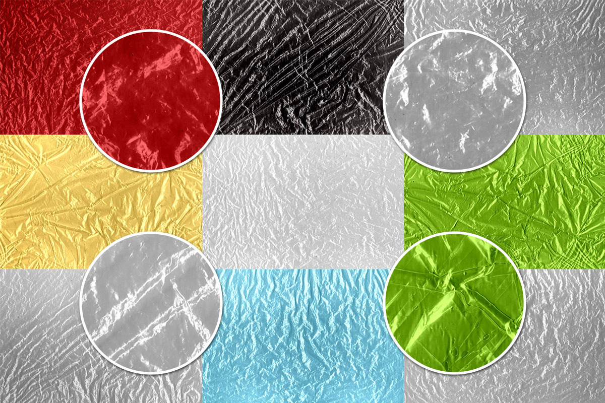 Wrinkled Plastic Textures Volume 1 preview 2