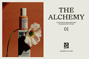 Bottle and Box Mockup PSD · 01, a Packaging Mockup by Made by Attic (Thumbnail 1 of 3)