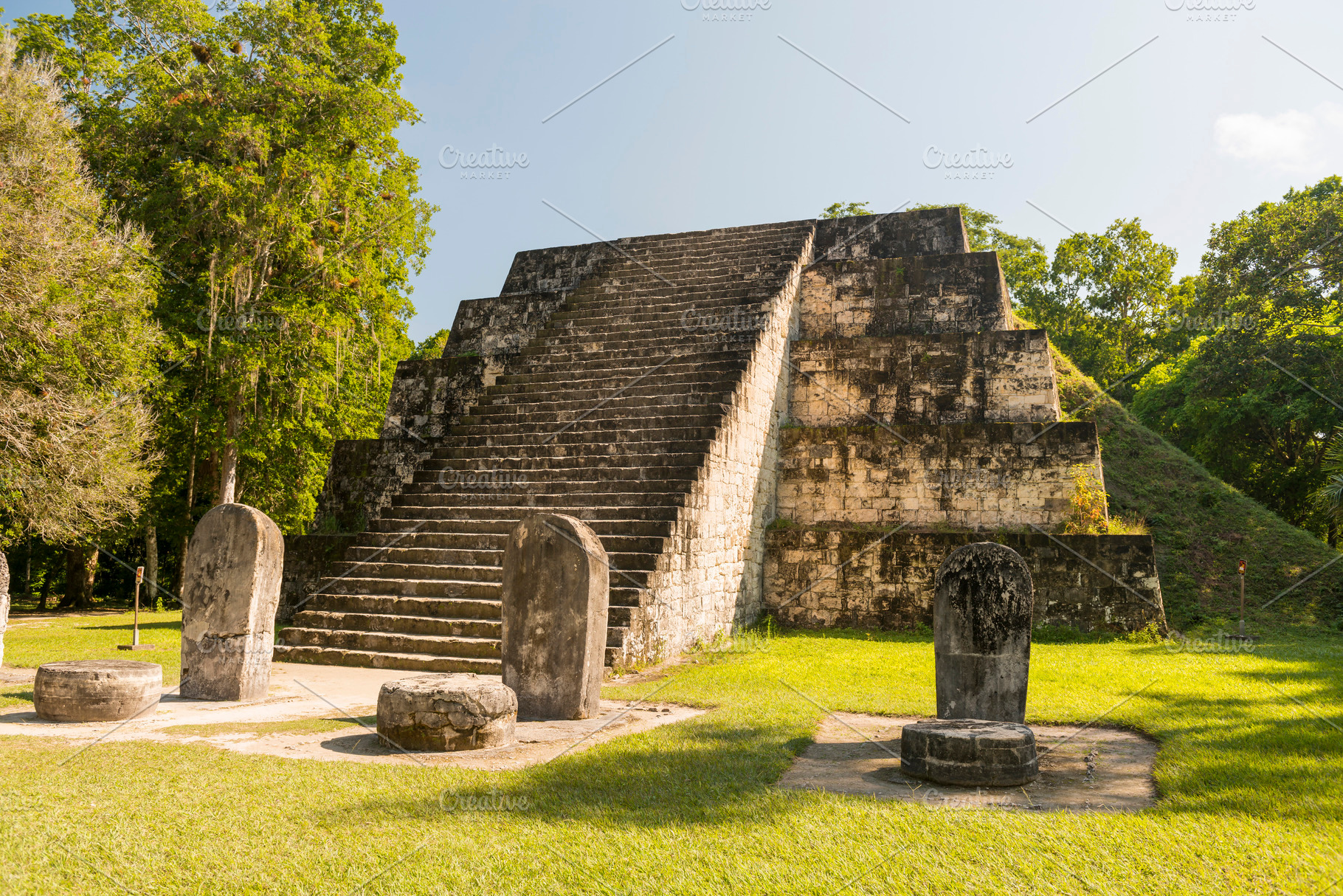 Complex Q Tikal Ruins Guatemala, an Architecture Photo by THP Creative