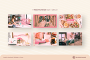 YouTube Branding Kit - Kawaii Pink, a Social Media Template by KloudCanvas (Thumbnail 5 of 8)