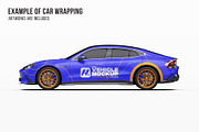 2027 Sport Performance Coupe Set, an Advertising Mockup by Halal Graphic Studio (Thumbnail 7 of 12)