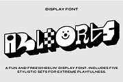 Allsorts (Quirky Display Font), a Sans Serif Font by BTYPE (Thumbnail 1 of 12)
