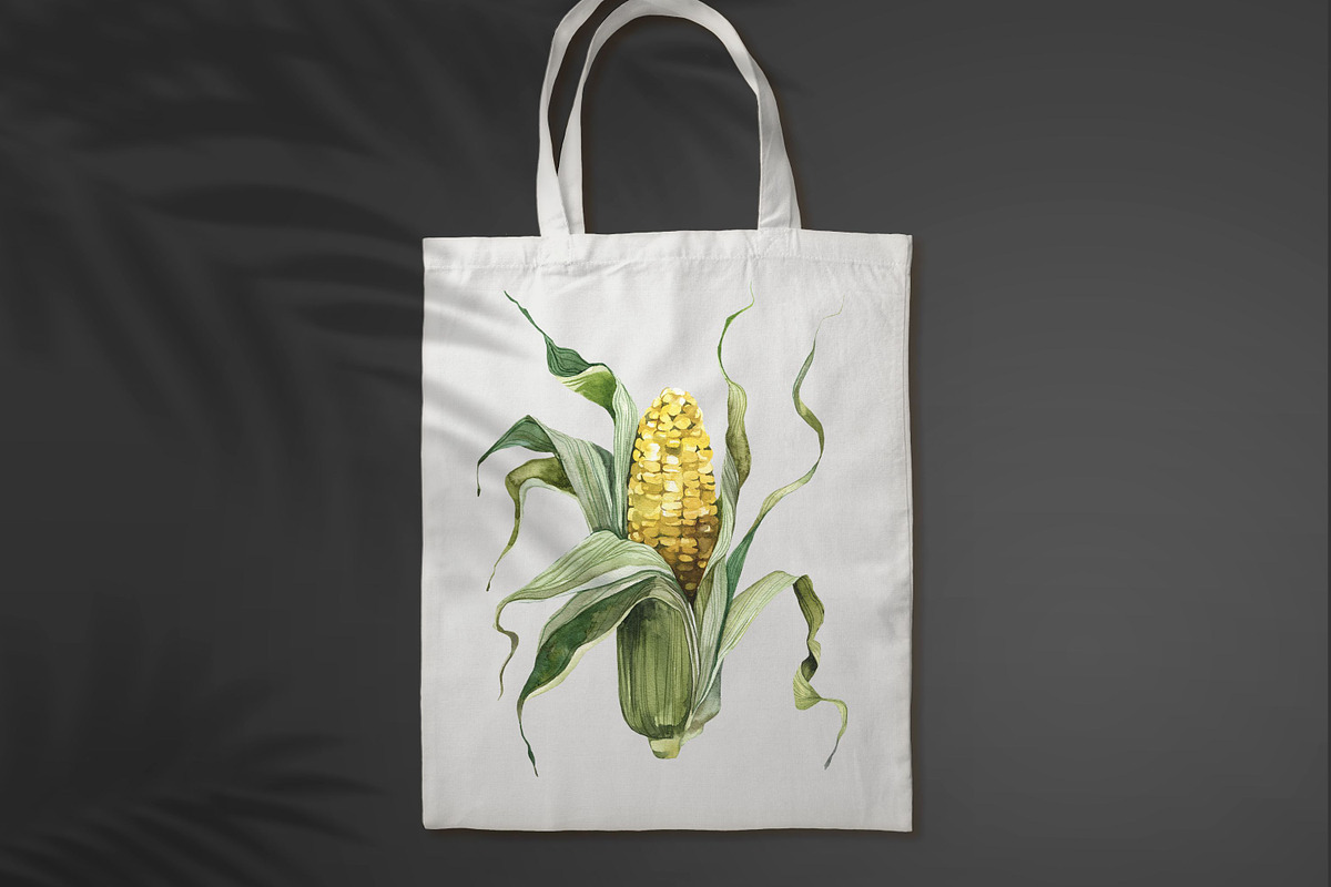 Organic Food: Watercolor Vegetables, a Food Illustration by Artcard Watercolor (Photo 4 of 17)