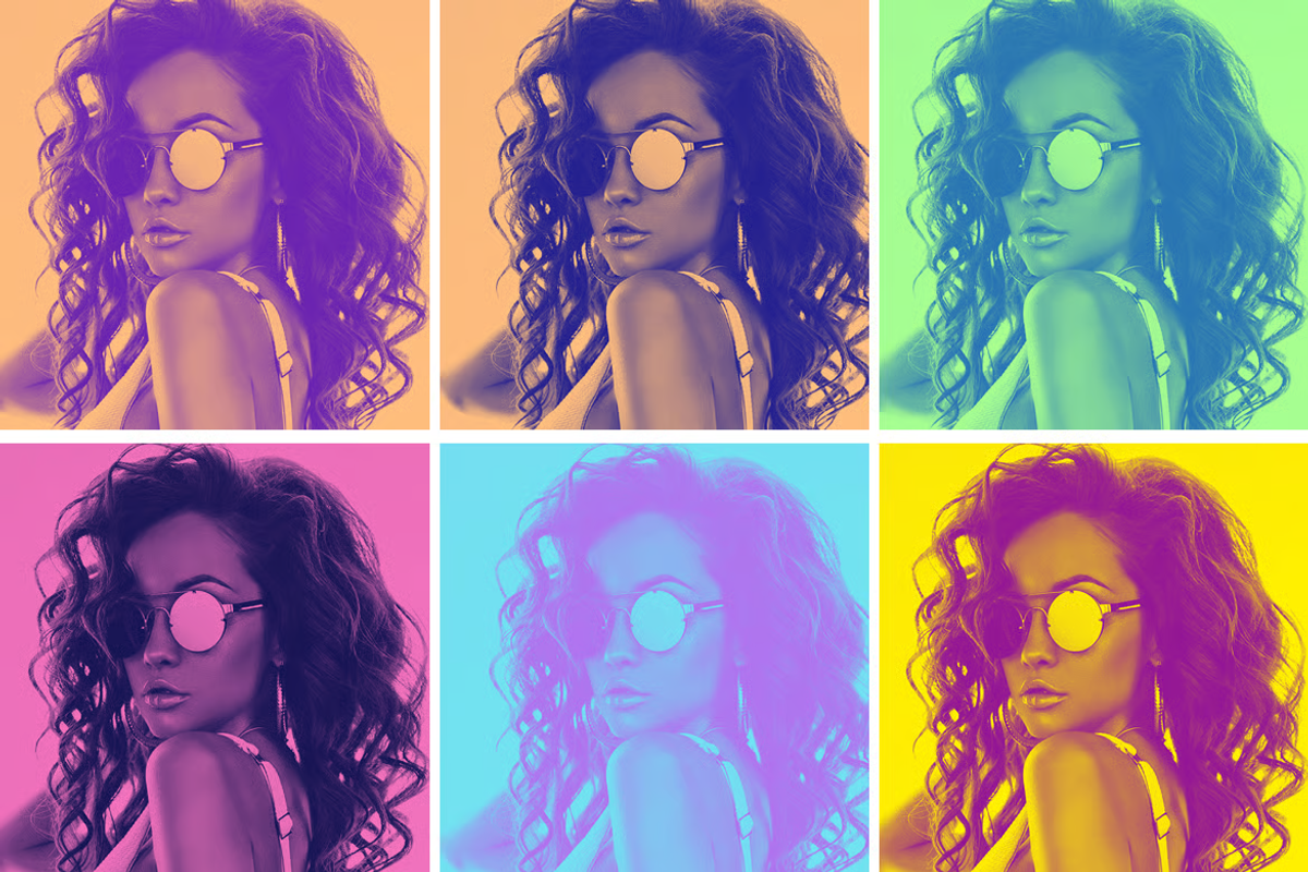 30 Duotone Photoshop Actions, an Action Add-On by iHemalaya (Photo 4 of 6)