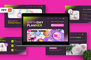 Birthday Planner - Birthday PPT, a Presentation Template by Deepslide Studio (Thumbnail 1 of 6)
